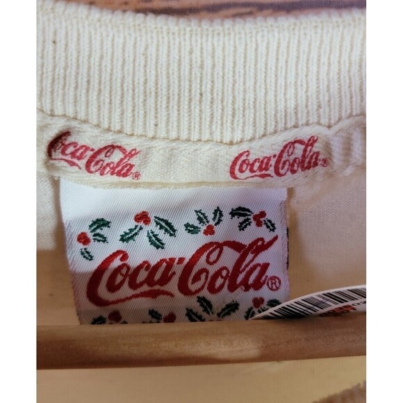 Vintage Coca-Cola Holiday Christmas Santa Tee NWT - Picture 6 of 9